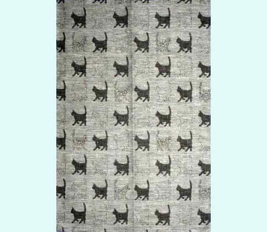 Towel, cat black