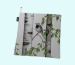 Potholder, birch forest