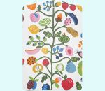 Cutting board 8 x 12", fruit tree