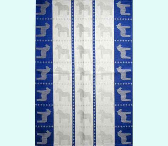 Towel, Dalahorse blue