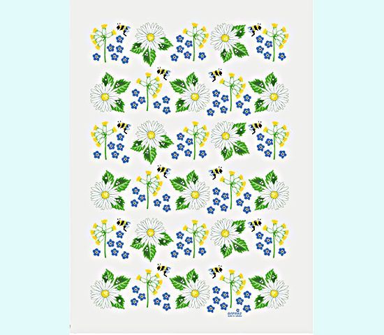 Towel 20" x 28", daisy / cowslip