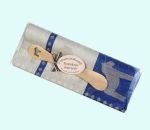 Towel & spreader set, Dalahorse blue