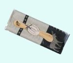 Towel & spreader set, moose black