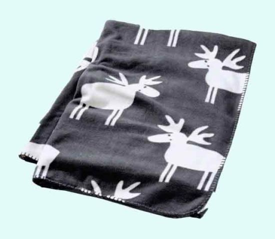 Blanket, moose grey