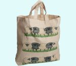 Tote bag 17 x 19", sheep