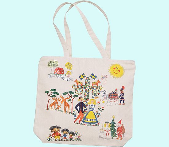 Canvas bag, Swedish seasons