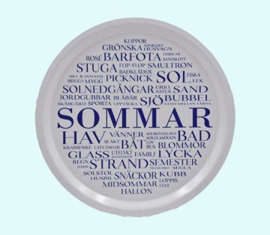 Tray 12", Sommar