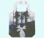 Shopping bag, moose forest