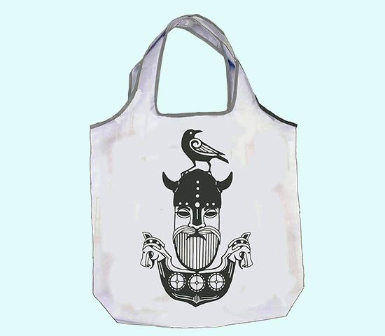 Shopping bag, Viking / runes