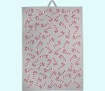 Towel 20 x 28, candy cane