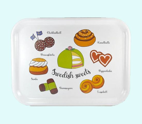 Tray 8 x 11", Swedish sweets