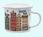 Mug, enamel Old Town