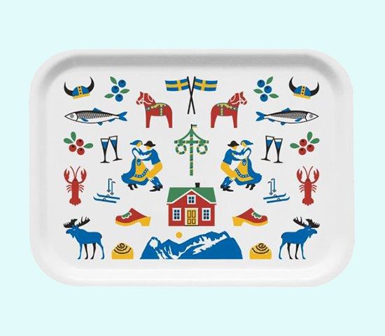 Tray 8 x 11", Sweden traditions