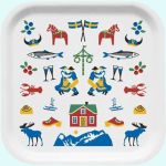 Tray 13 x 13", Sweden traditions