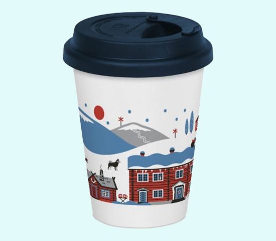 Mug to Go, Scand. Mountains, winter