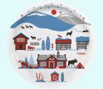 Coaster, Scand. Mountains, winter