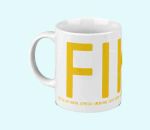 Mug, Fika yellow