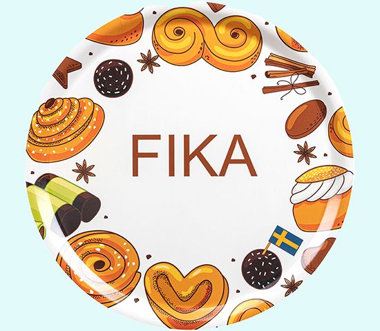 Tray 15", Fika treats