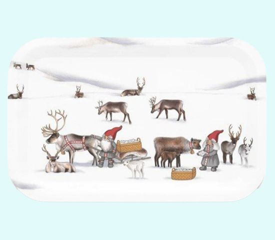 Tray 8 x 13", Tomte land