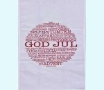 Towel 12" x 20", God Jul