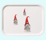 Tray 8" x 11", Tomte trio