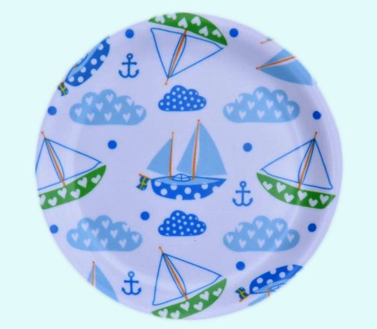 Coaster, sailboats