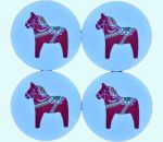 Coaster 4-pk, Dalahorse story