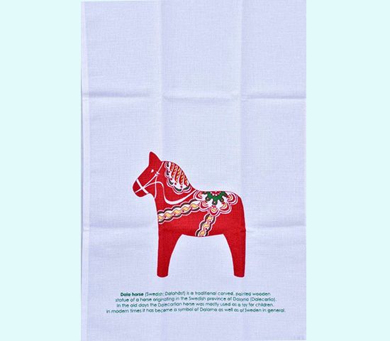 Towel 20" x 28", Dalahorse story