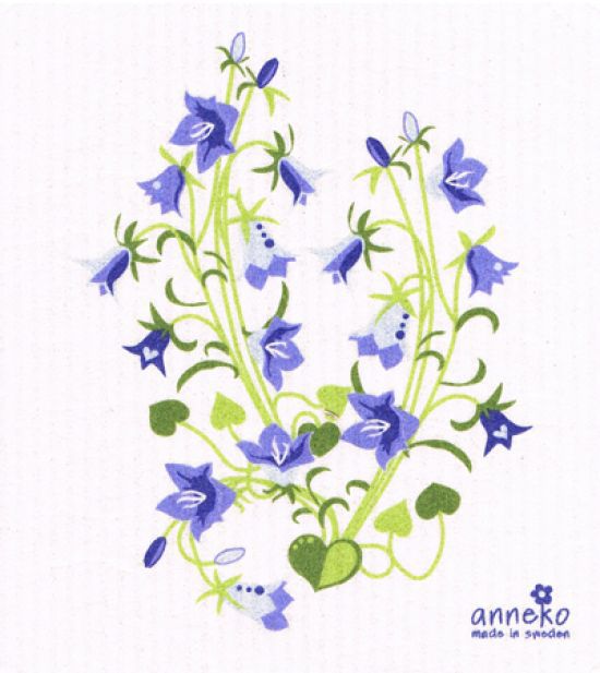 Dishcloth, bluebell