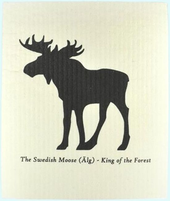 Dishcloth, Moose - King of the Forest