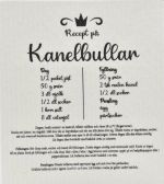 Dishcloth, Kanelbullar