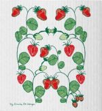 Dishcloth, strawberry runners