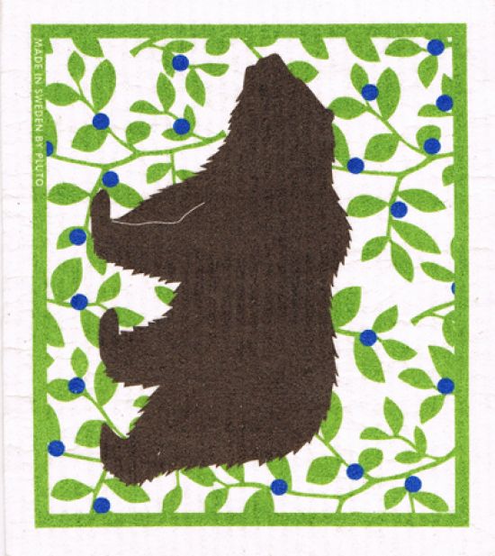 Dishcloth, brown bear