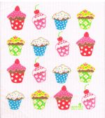 Dishcloth, cupcake