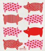 Dishcloth, Christmas pig