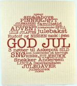 Dishcloth, God Jul traditions, Norway