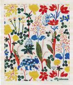 Dishcloth, bear in flower forest