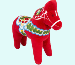 Dalahorse 12", plush