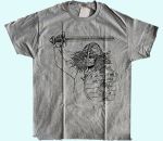 T-shirt, too close to a Viking, l.grey, S