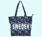 Canvas bag S, Dalahorse, navy