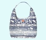 City bag Sweden / moose, blue