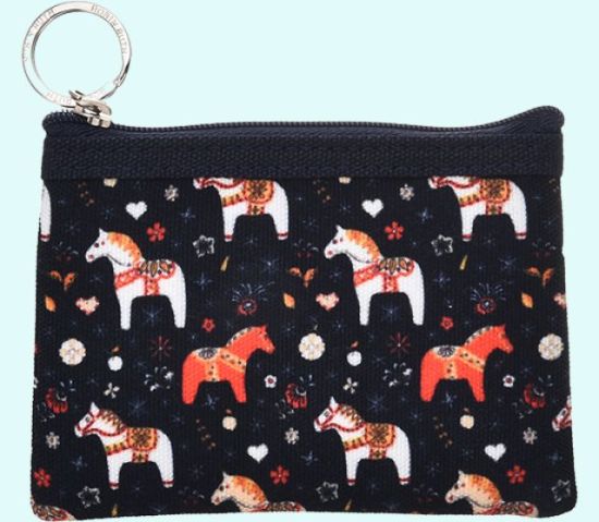 Coin purse, Dalahorse navy