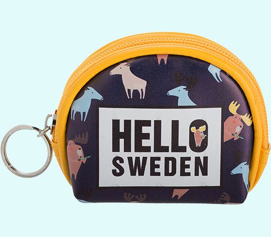 Coin purse, Hello Sweden