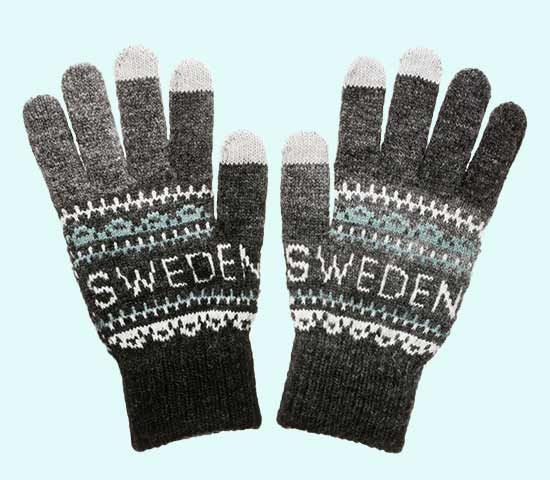 Winter gloves Sweden, black