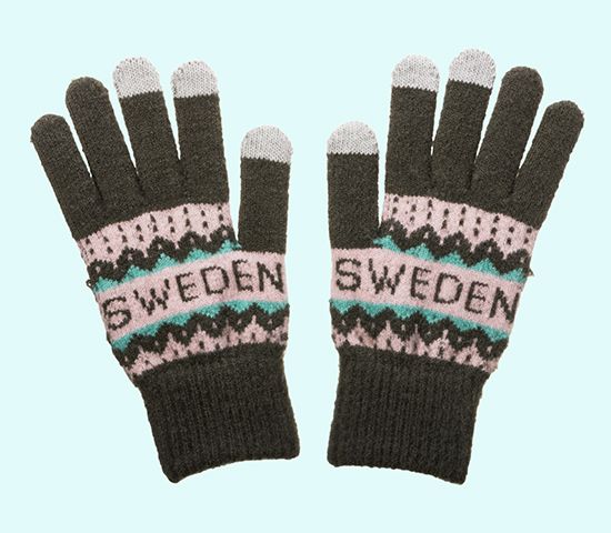 Winter gloves Sweden, grey