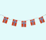 Flag garland, Norway