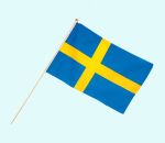 Flag Sweden, 12 x 18"