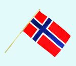 Flag Norway, 12 x 18"