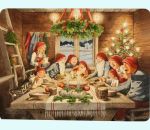 Placemat, Tomte julbord